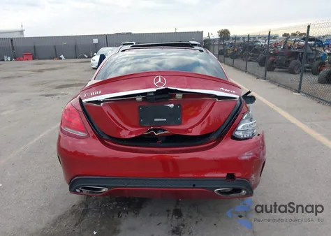 2016 Mercedes-Benz C 300 Sport 4Matic from USA, damaged, VIN WDDWF4KB7GR161357